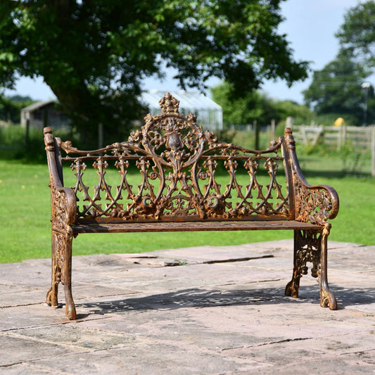 Cast Iron Garden Bench